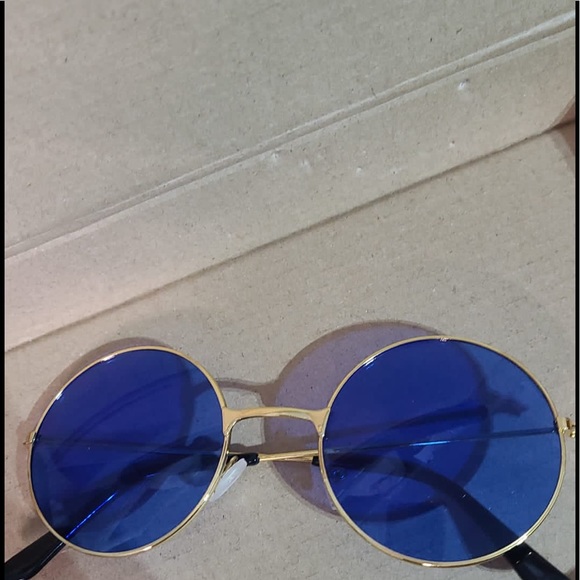 Round Sunglasses Retro 60's Style Circle Tinted Le - Picture 10 of 12